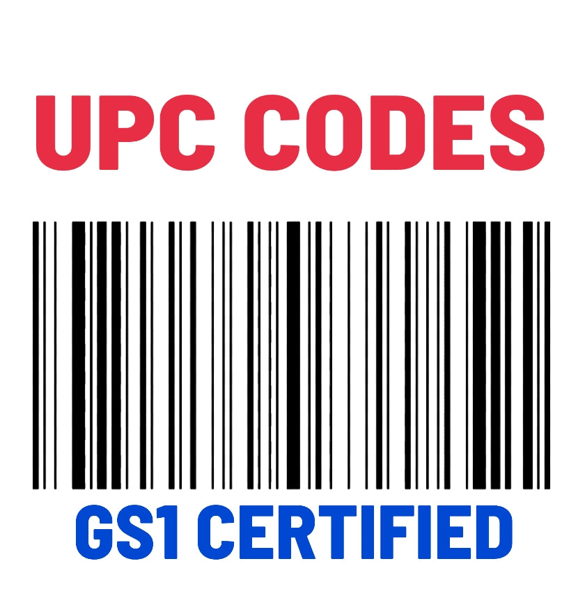 (10)UPC/EAN/GTIN Codes Amazon Ebay Etsy Shopify Barcode Number (GS1 certified)