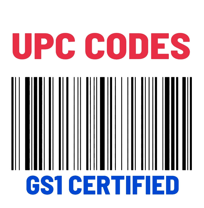 (20000)UPC/EAN/GTIN Codes Amazon Ebay Etsy Shopify Barcode Number (GS1 certified)