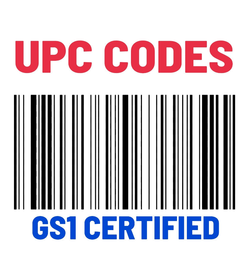 (22000)UPC/EAN/GTIN Codes Amazon Ebay Etsy Shopify Barcode Number (GS1 certified)